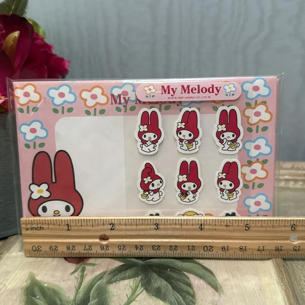 Vintage 90s Sanrio My Melody Stationary Set Japan Kawaii